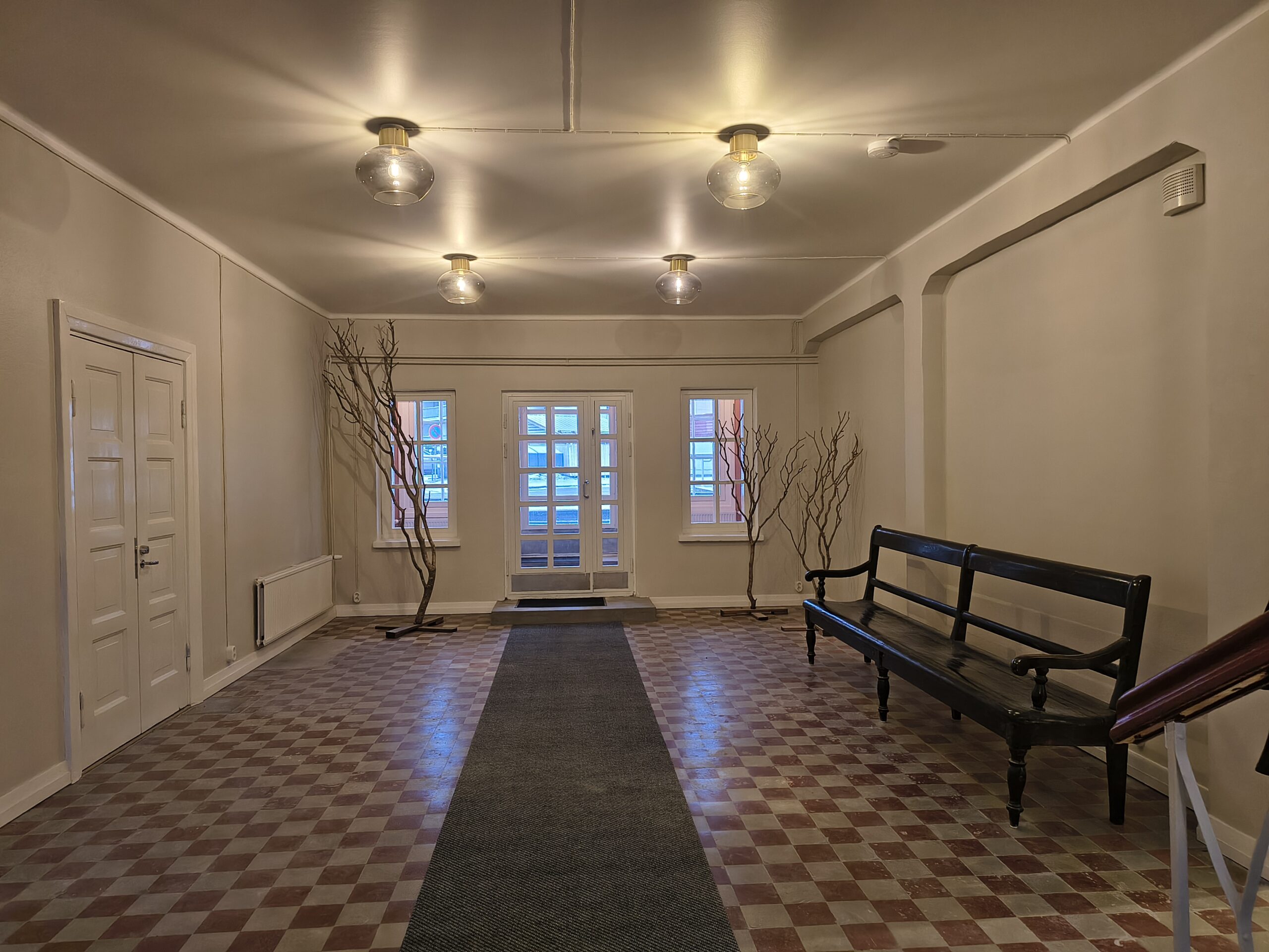 Ala-aula remontin jälkeen.